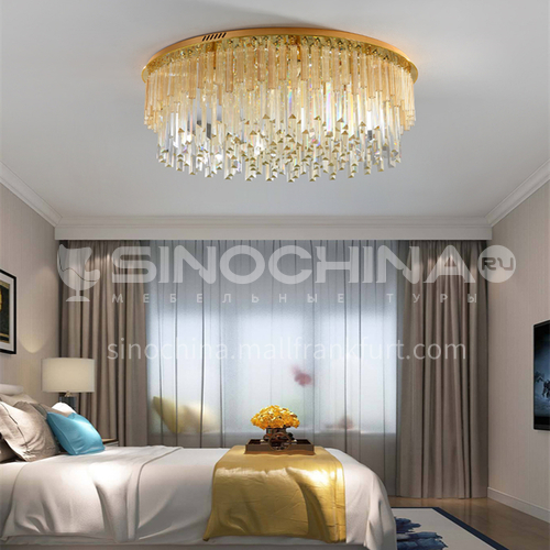 Living room lamp light luxury modern crystal lamp living room led ceiling lamp bedroom lamp GD-1253